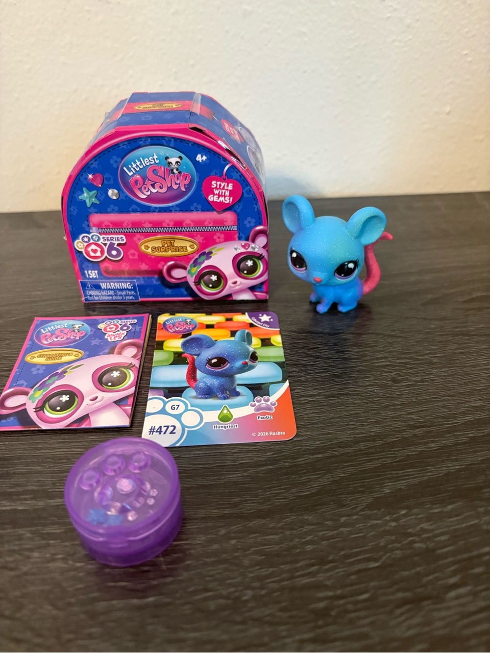Littlest Pet Shop Mouse G7 #472